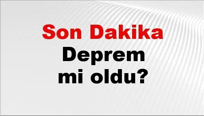 Kars’ta Son Dakika: Deprem Felaketi Hakkında Her Şey