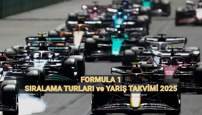 2025 Formula 1 Takvimi: Yarış Tarihleri ve Yayın Bilgileri