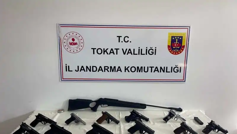 Tokat'ta Kaçak Silah Operasyonu: Suçlular Adalete Teslim Edildi