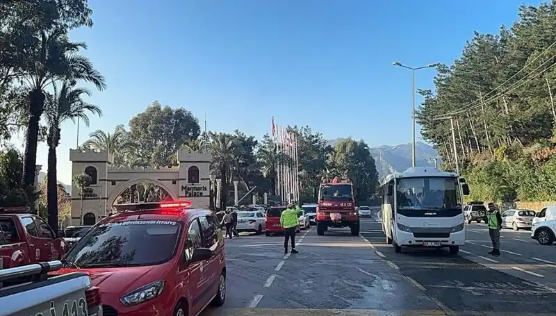 Muğla'da Beş Yıldızlı Otelde Korkutan Yangın: Misafirler Tahliye Edildi!