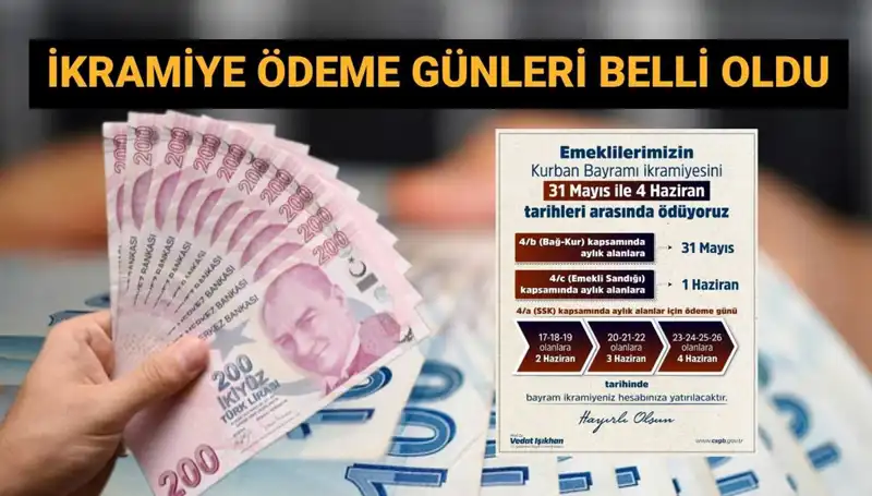 Emekli Bayram İkramiyeleri Hesaplara Yatıyor! Detayları Öğrenin