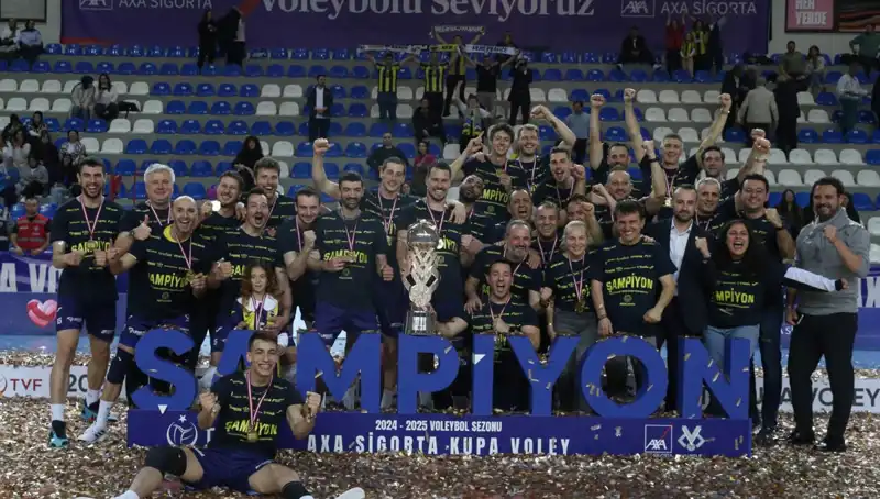 Fenerbahçe, Kupa Voley’de Tarihini Yazdı! Şampiyon Oldu