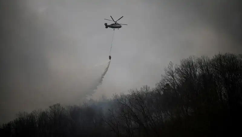 Güney Kore'de Yangın Söndürme Helikopteri Düştü: Vahim Kaza Sonrası Arama Kurtarma Çalışmaları Başladı