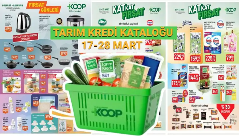 Tarım Kredi Kooperatif Marketleri'nde Mart İndirimleri: Kahve Takımı ve Daha Fazlası