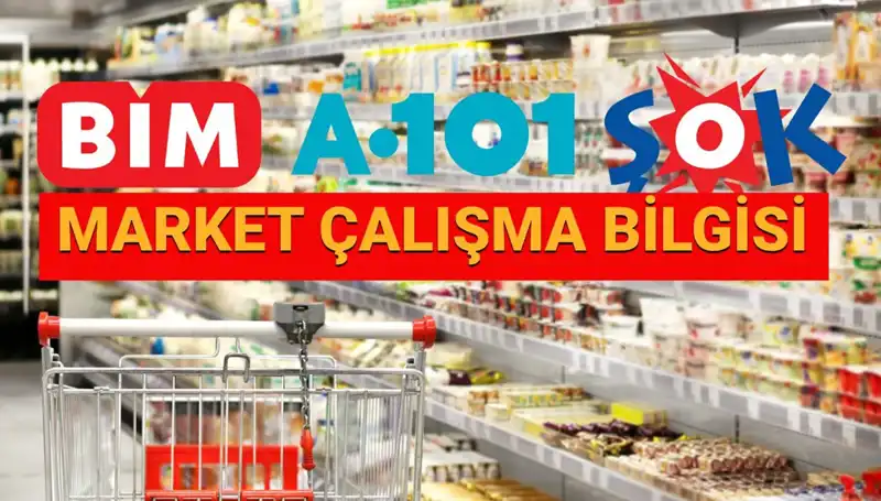 Bayramda Marketler Açık mı? 2025 Çalışma Saatleri Merak Ediliyor
