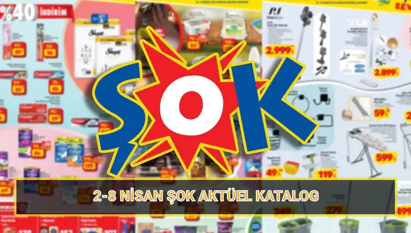 ŞOK'un 2-8 Nisan Kataloğu: Temizlikte Devrim Yaratan Ürünler Sizleri Bekliyor!