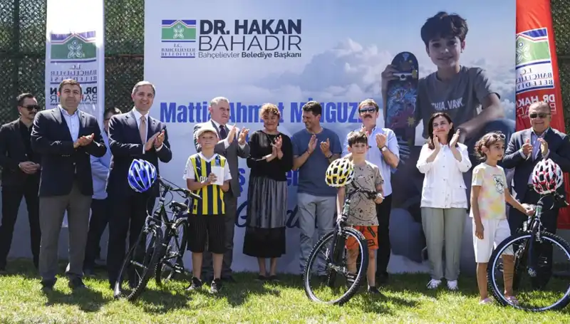 : Bahçelievler'de Gençlerin Yeni Gözdesi: Mattia Ahmet Minguzzi Skate Parkı Açıldı